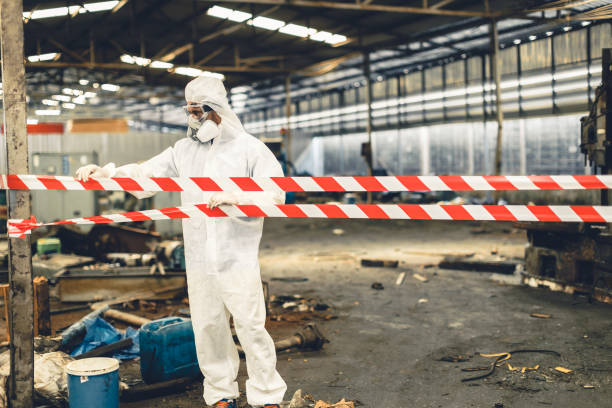 Professional Crime Scene Cleanup technician working in Montgomery, MN